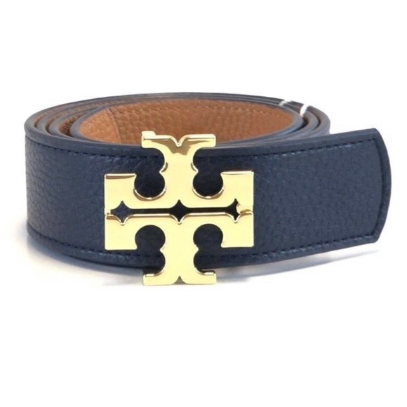 Tory Burch Accessories Tory Burch Reversible Logo Belt 5 Sz Small Poshmark